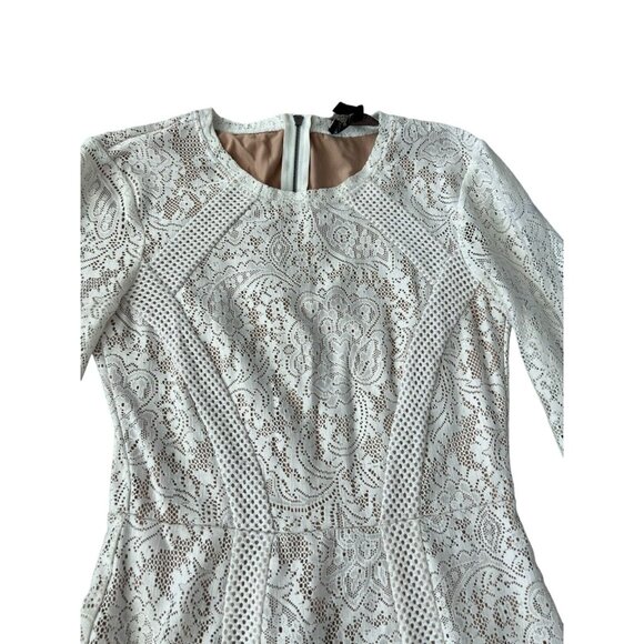 Bcbgmaxazria Baylie Paisley Lace Mini Dress Sz. XXS - Picture 4 of 12